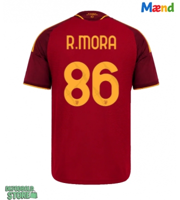 AS Roma Rodrigo Mora #86 Replika Hjemmebanetrøje 2026-27 Kortærmet
